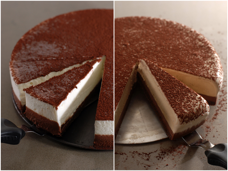 עוגת בראוני-טראפל-גלידה